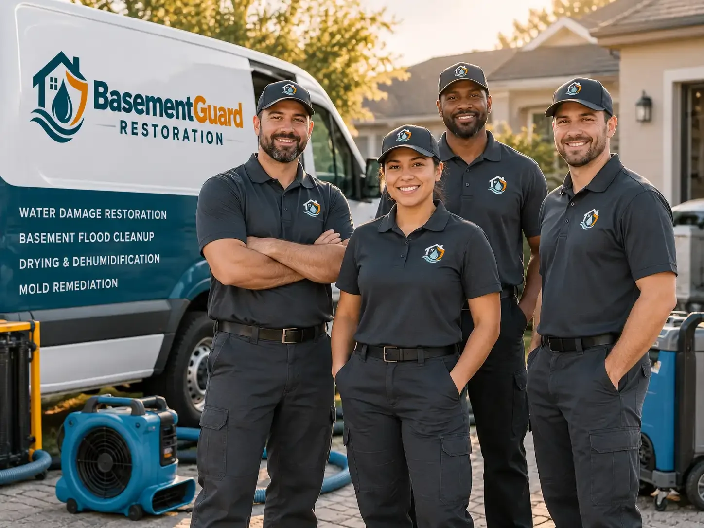 Basement Water Damage Restoration company in Naval Anacost Annex, DC